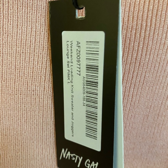 NASTY GAL WEEKEND LOUNGE JOGGER SET SIZE 12 - Picture 5 of 10